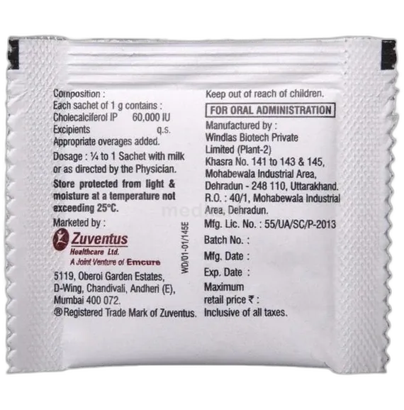 vitanova d3 sachet 1 gm